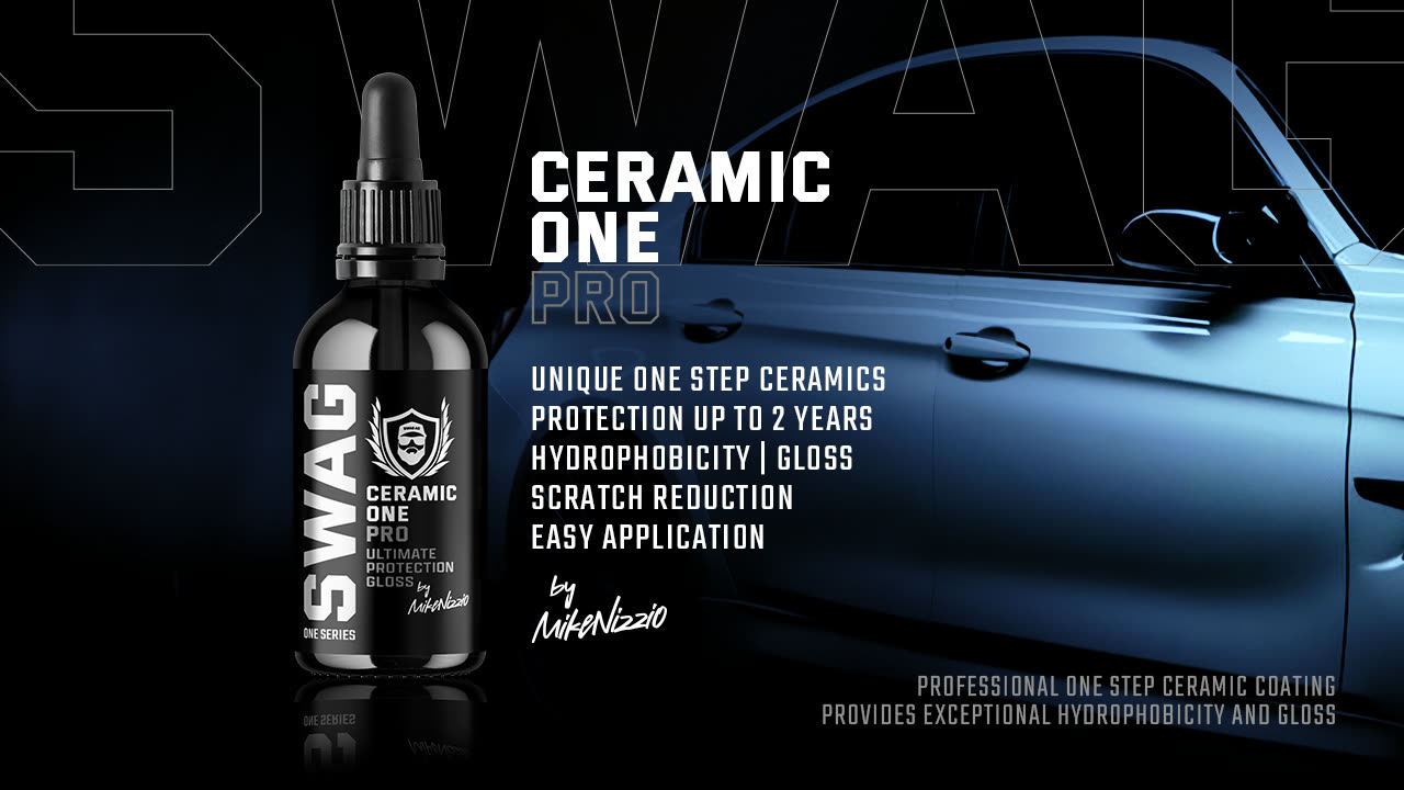SWAG CERAMIC ONE professional ceramic coating, the longest-lasting form of car paint protection