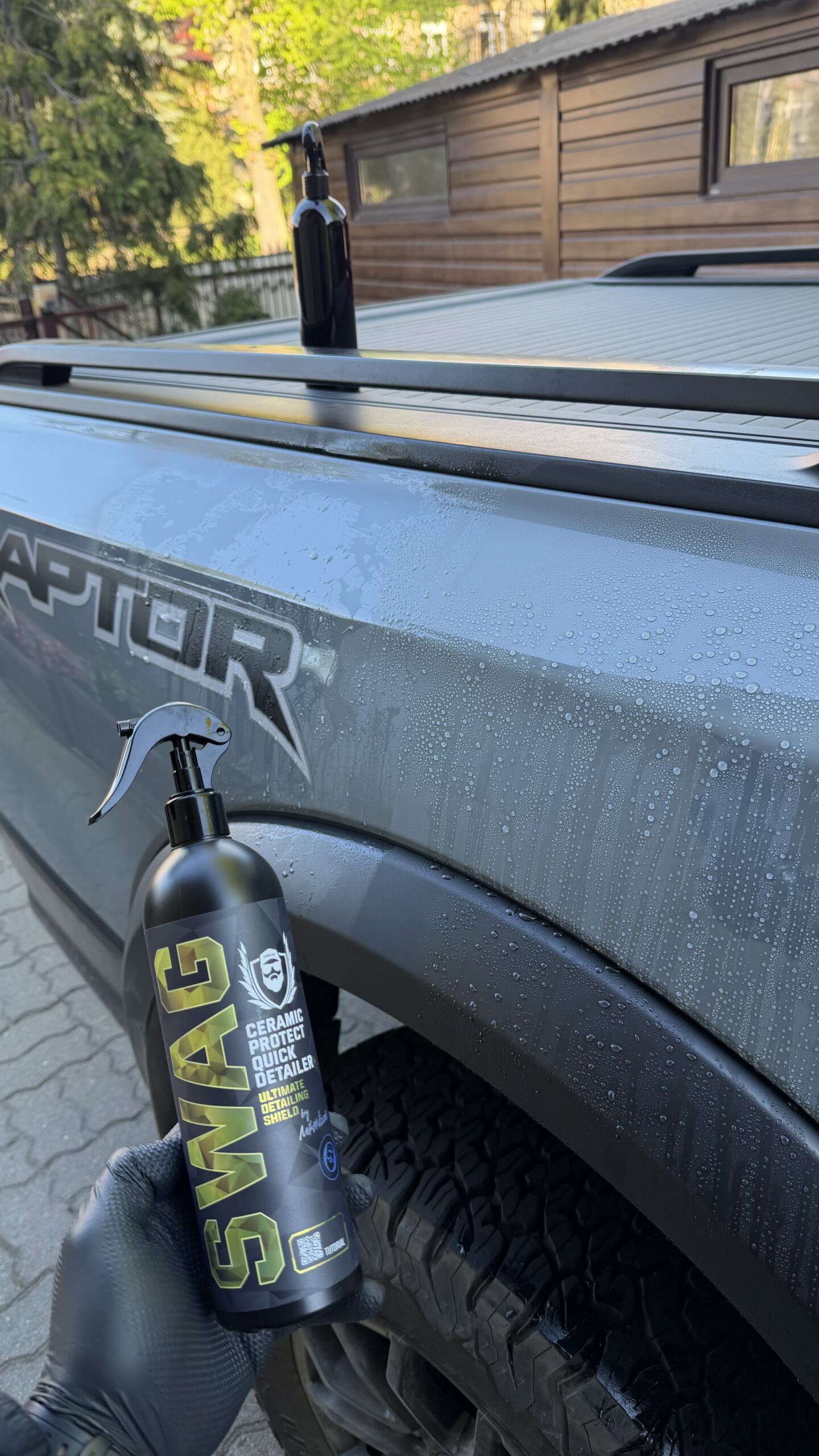 Swag CERAMIC SiO2 PROTECT QUICK DETAILER / 500 ml | Ceramic Quick Detailer | Paint Protection | Enhanced Gloss & Surface Slickness - Image 3