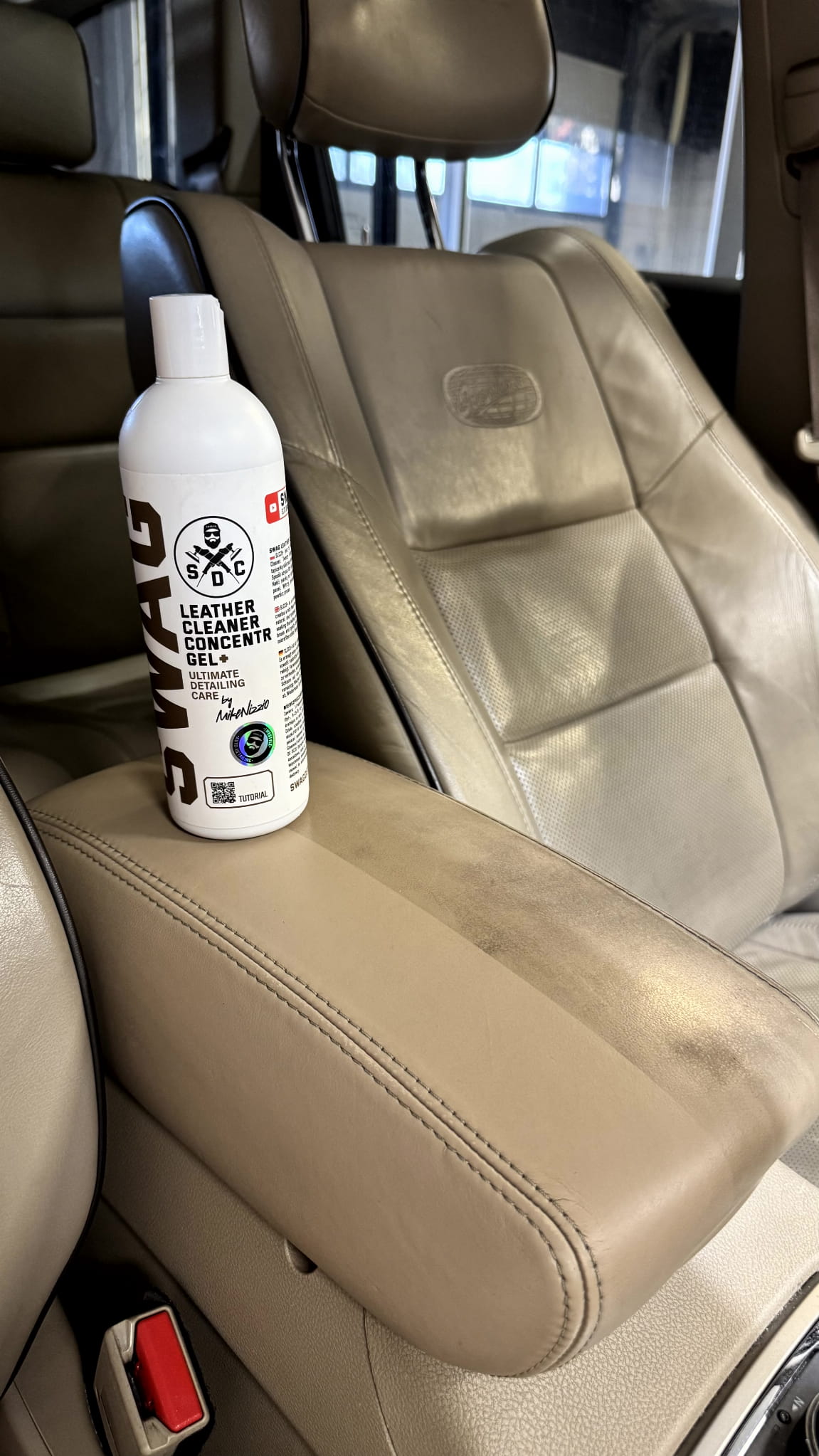 Swag LEATHER CLEANER CONC. GEL+ V.3 1:20 / 500ml | Pure Leather | Concentrated | Leather Scent - Image 2