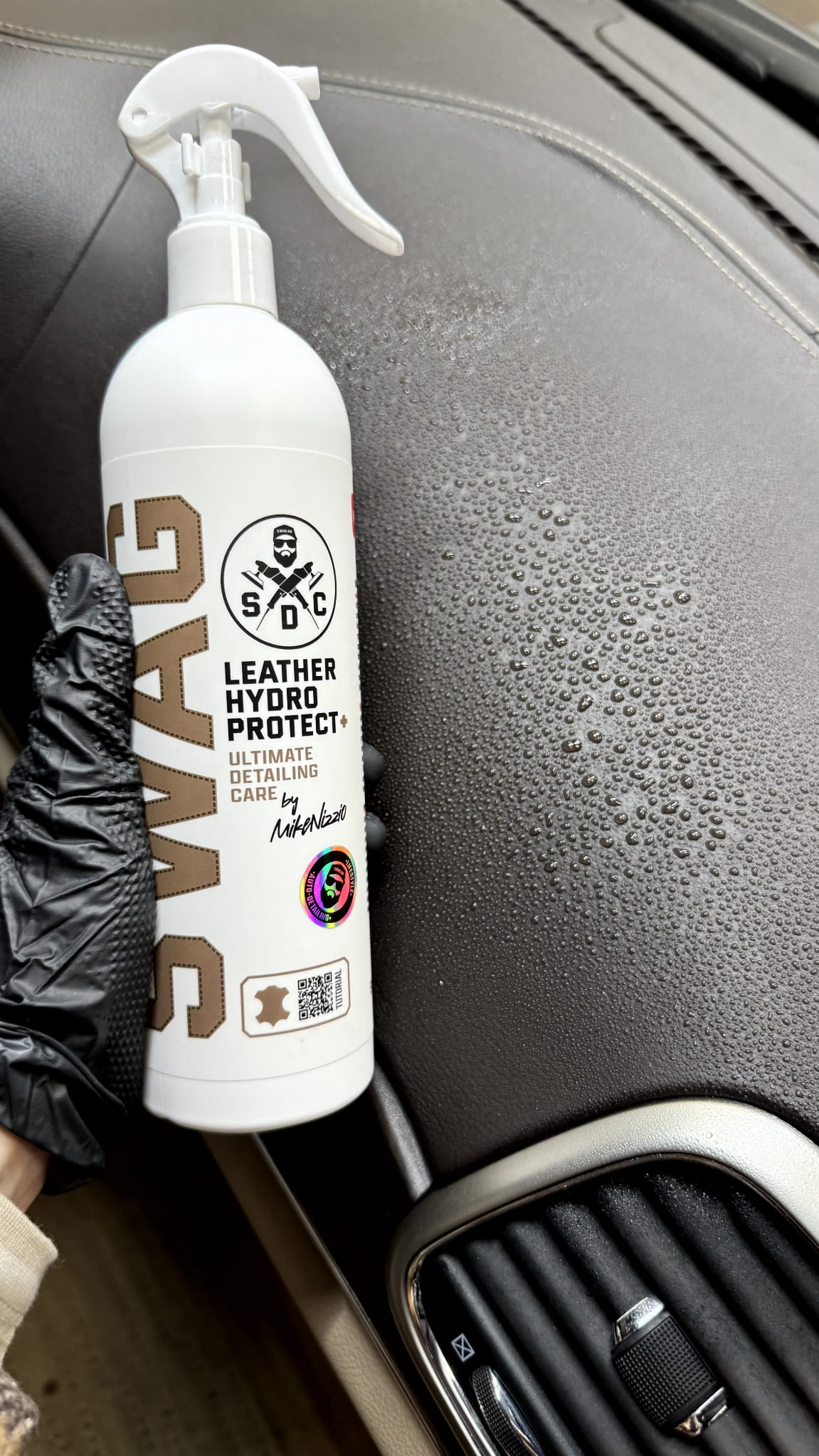 Swag LEATHER HYDRO PROTECT+ / 150ml | Leather Impregnation | Hydrophobic Properties | Grain Darkening - Image 2