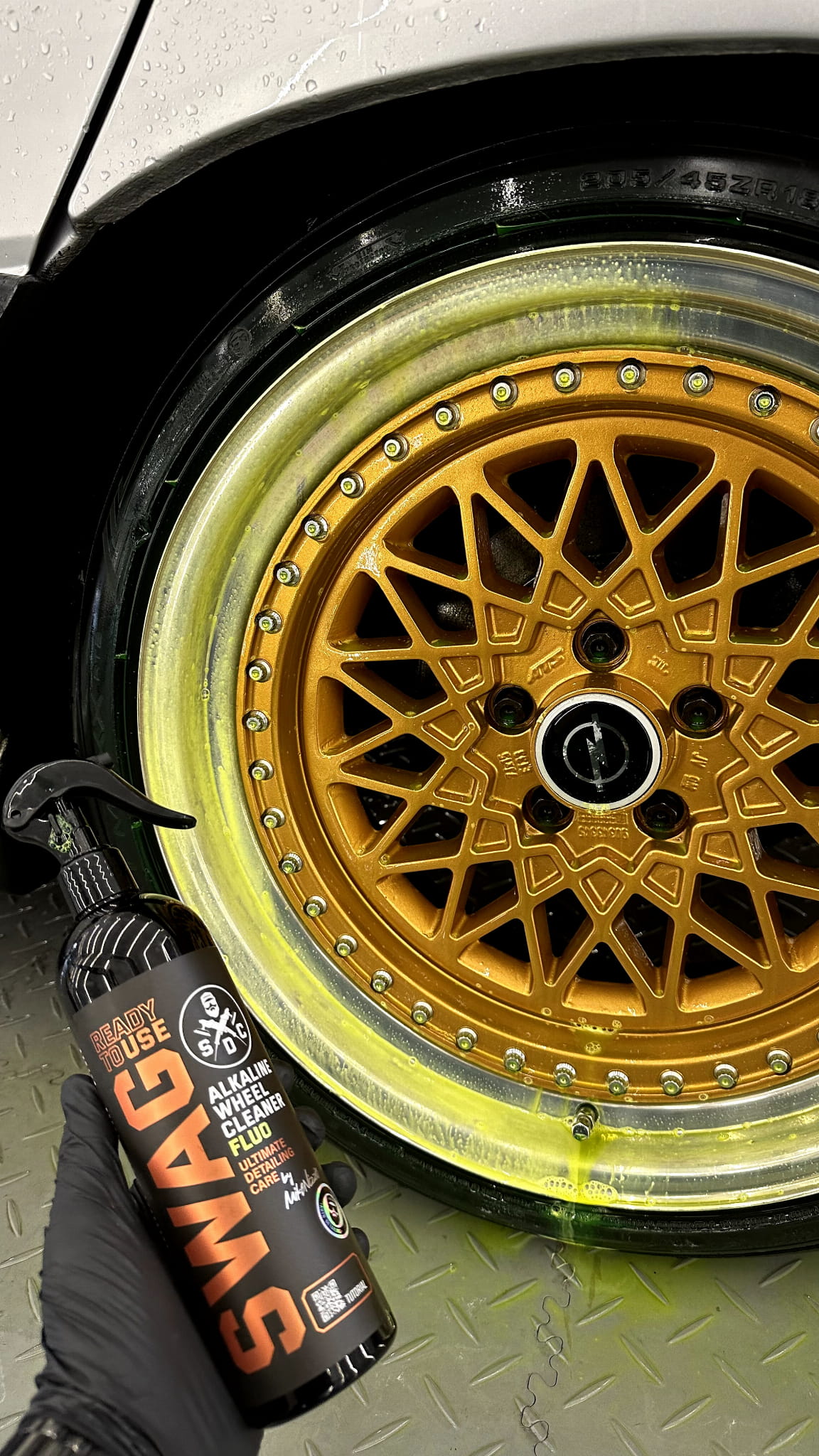 Swag ALKALINE WHEEL CLEANER FLUO GEL+ RTU V.2 / 500ml | Alloy Wheel Cleaner | Ready to Use - Image 2
