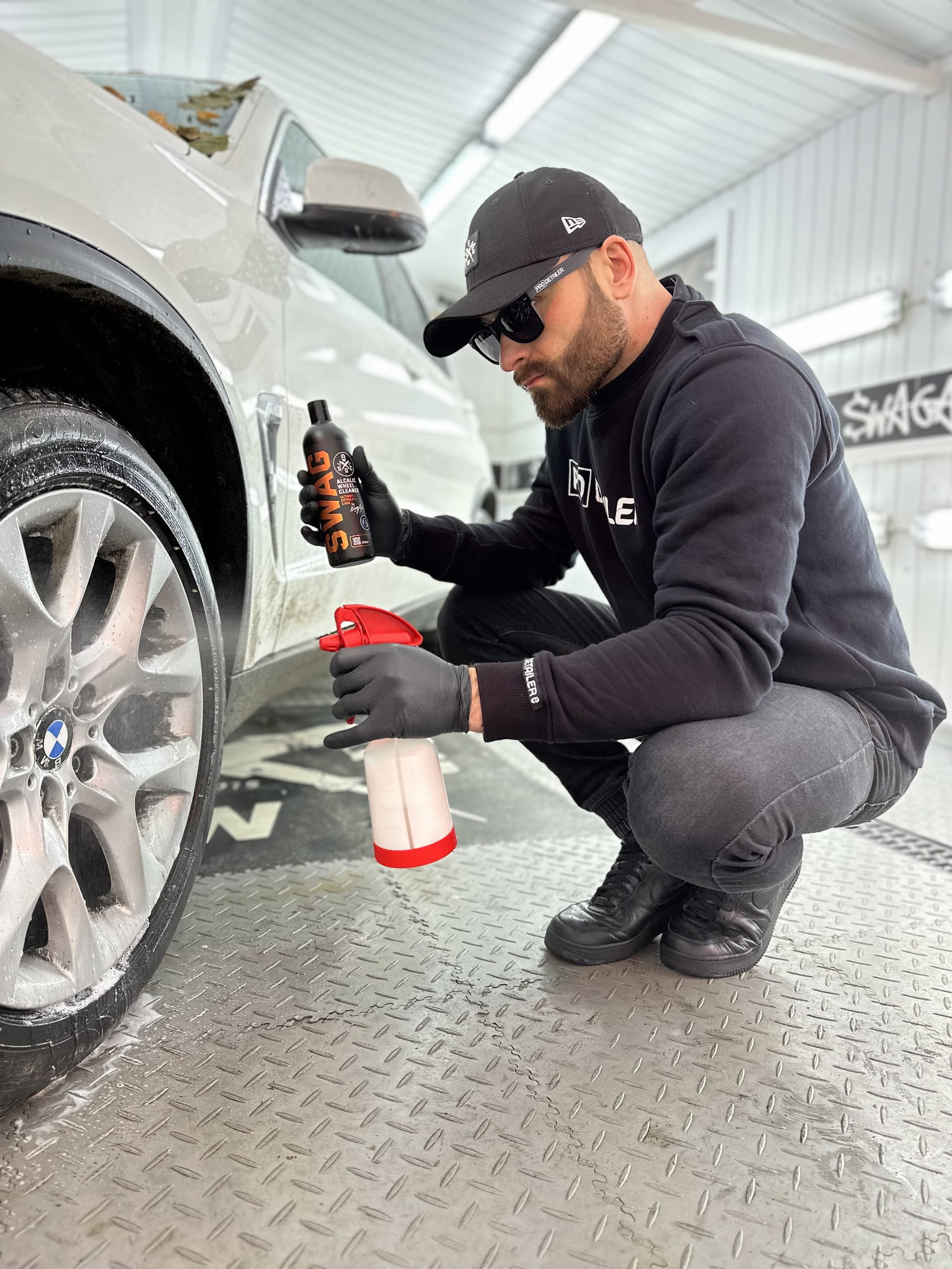 Swag ALKALINE WHEEL CLEANER CONC. GEL+ V.2 / 5L | Alloy Wheel Cleaner | Gel Concentrate - Image 3