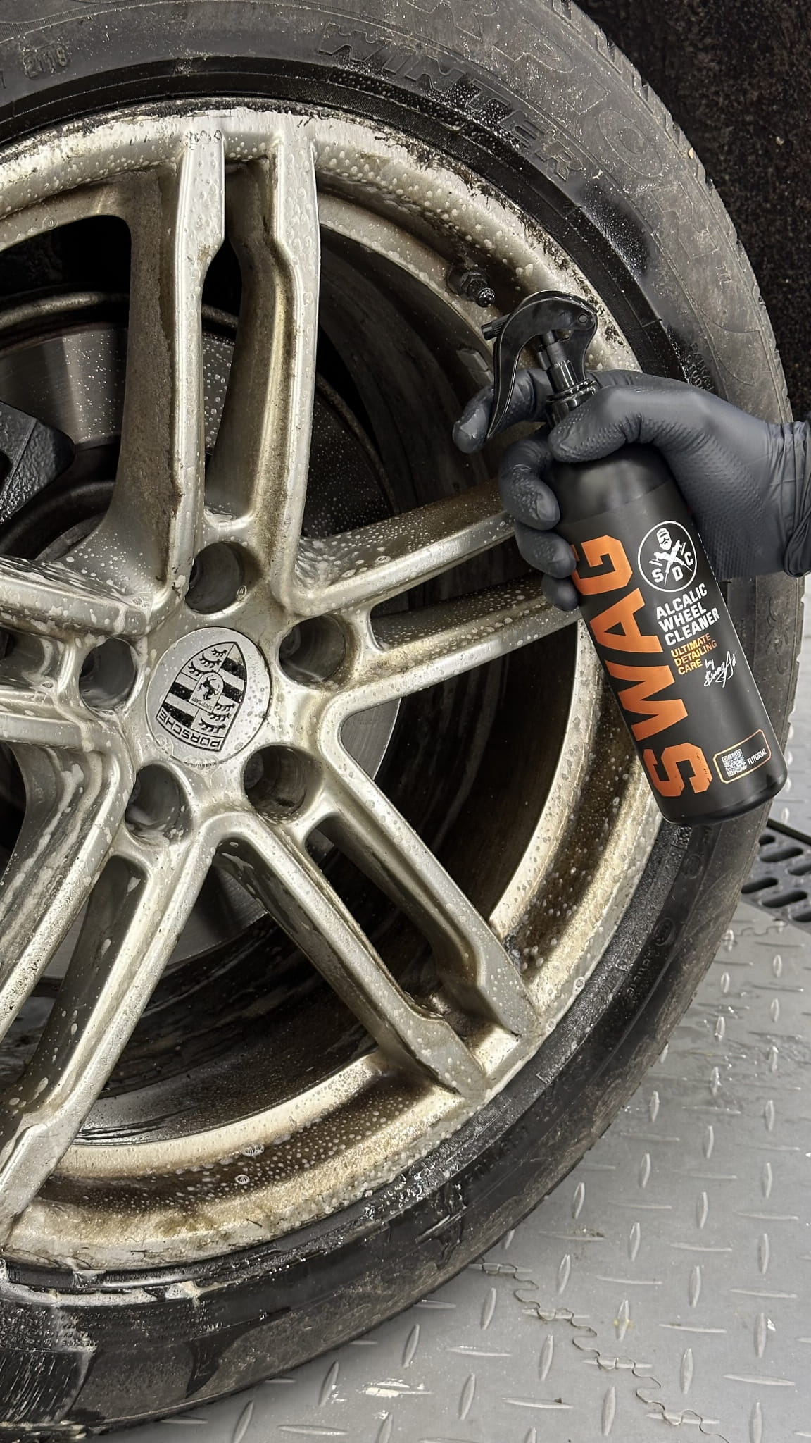 Swag ALKALINE WHEEL CLEANER CONC. GEL+ V.2 / 5L | Alloy Wheel Cleaner | Gel Concentrate - Image 2