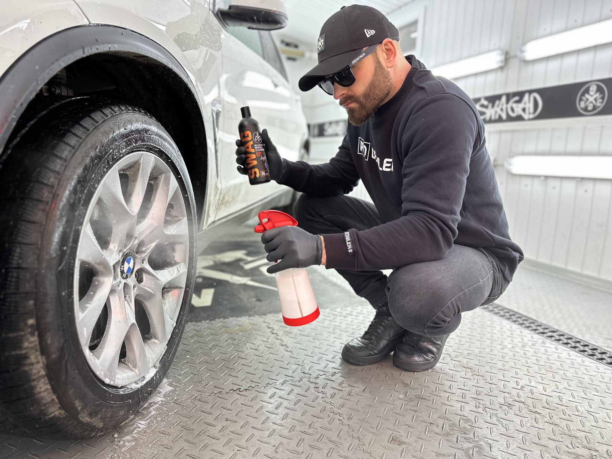 Swag ALKALINE WHEEL CLEANER CONCENTR. GEL+ V.2 / 500ml | Alloy Wheel Cleaner | Gel Concentrate - Image 4