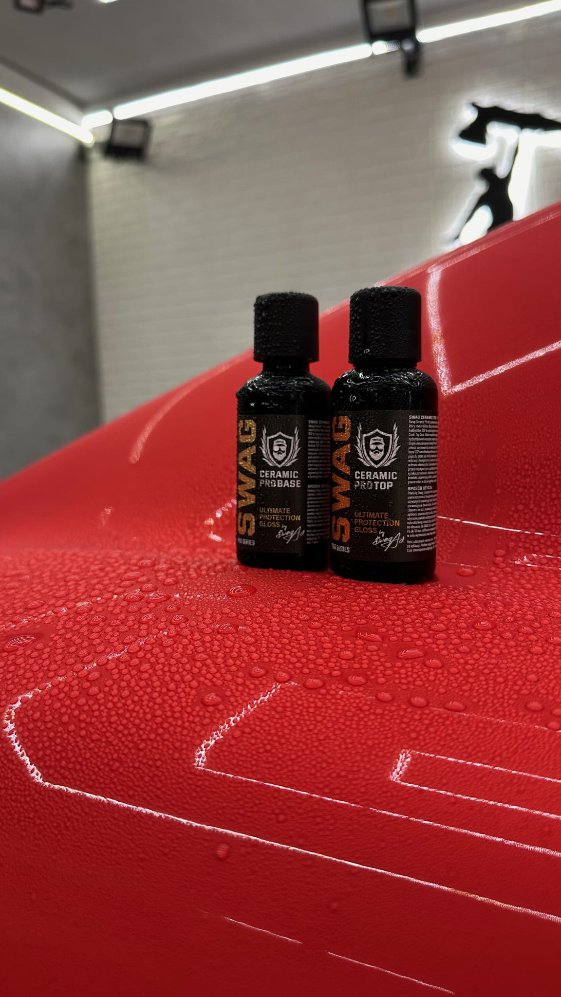 Swag CERAMIC PRO TOP / 50ml | Ceramic Coating | Hydrophobic | Effective Finish | + accessories - Image 3