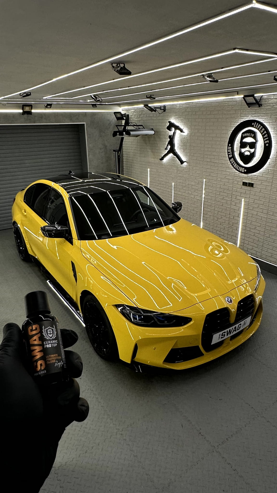 Swag CERAMIC PRO TOP / 50ml | Ceramic Coating | Hydrophobic | Effective Finish | + accessories - Image 4
