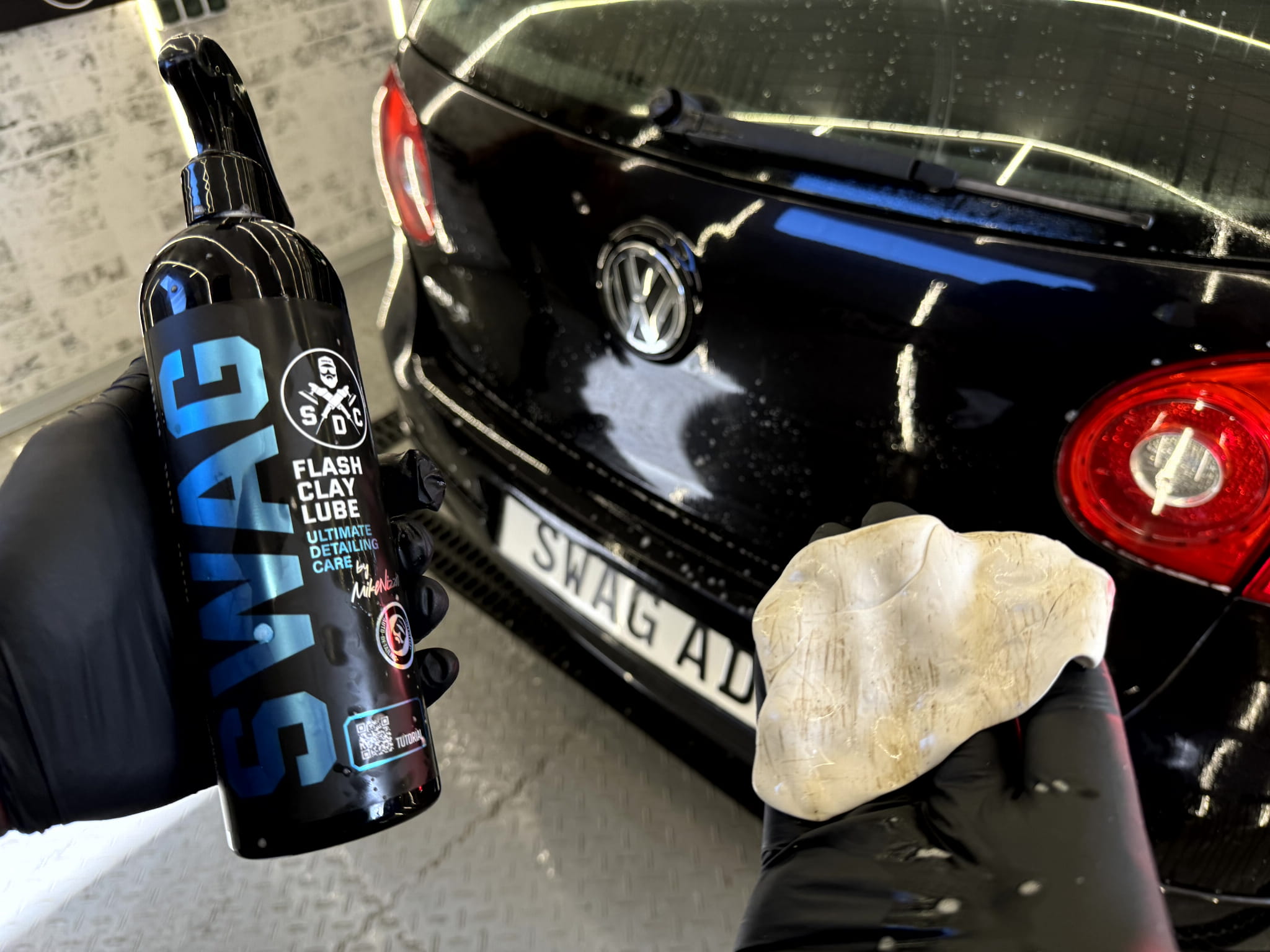 Swag FLASH CLAY LUBE V.3 / 500ml | Clay Bar Set | Scratch Reduction | Glide - Image 2