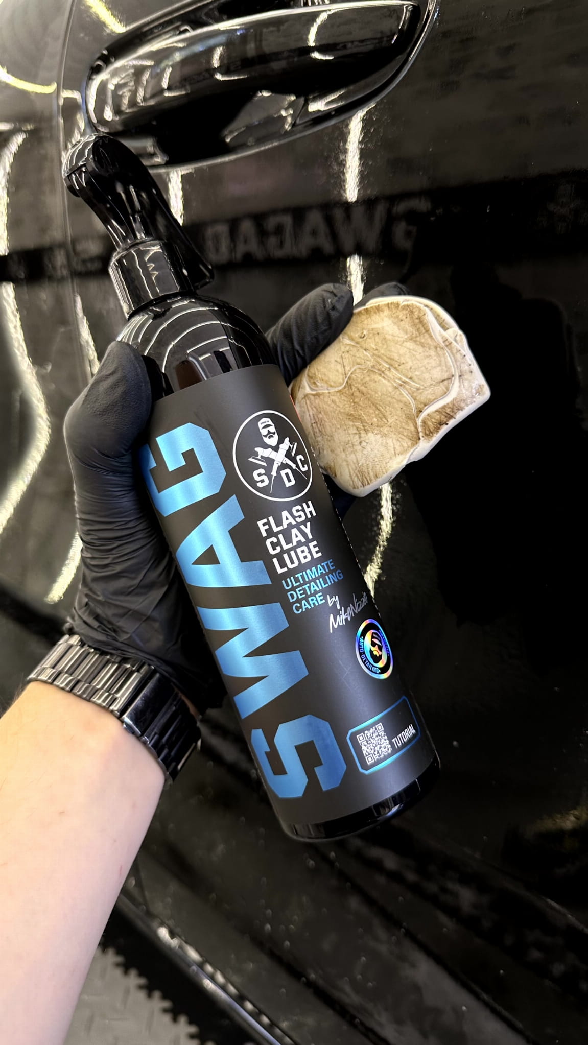 Swag FLASH CLAY LUBE V.3 / 500ml | Clay Bar Set | Scratch Reduction | Glide - Image 4
