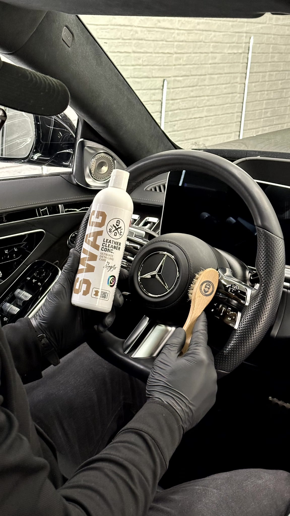 Swag LEATHER CLEANER RTU / 150ml + FOAMER | Ready to Use | Clean Leather | Safe | Matte Effect - Image 8