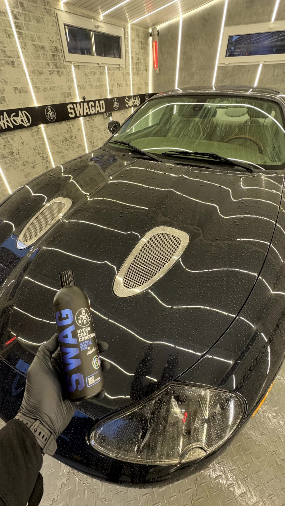 Swag HYDRO COAT CONCENTR. V.3 1:100 / 500ml | Touchless Coating | Hydrophobic | Dries Surfaces - Image 3