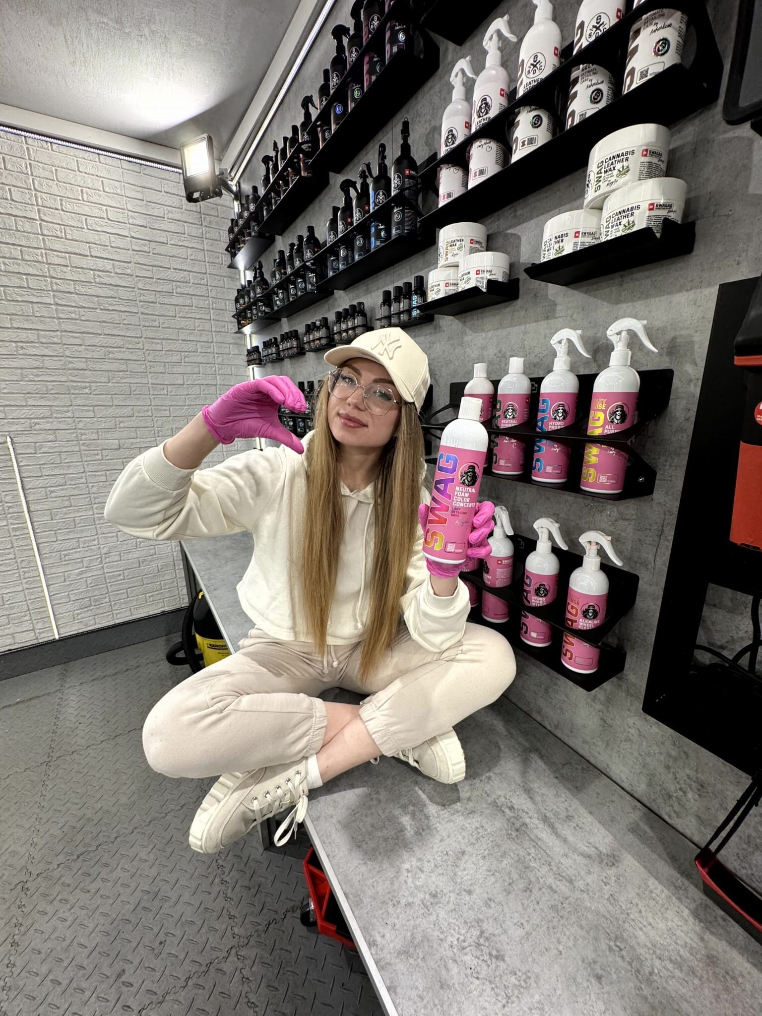 Swag LADY NEUTRAL FOAM COLOR 1:20 | NEW FORMULA / 500ml | Pink Snow Foam | Neutral pH - Image 6