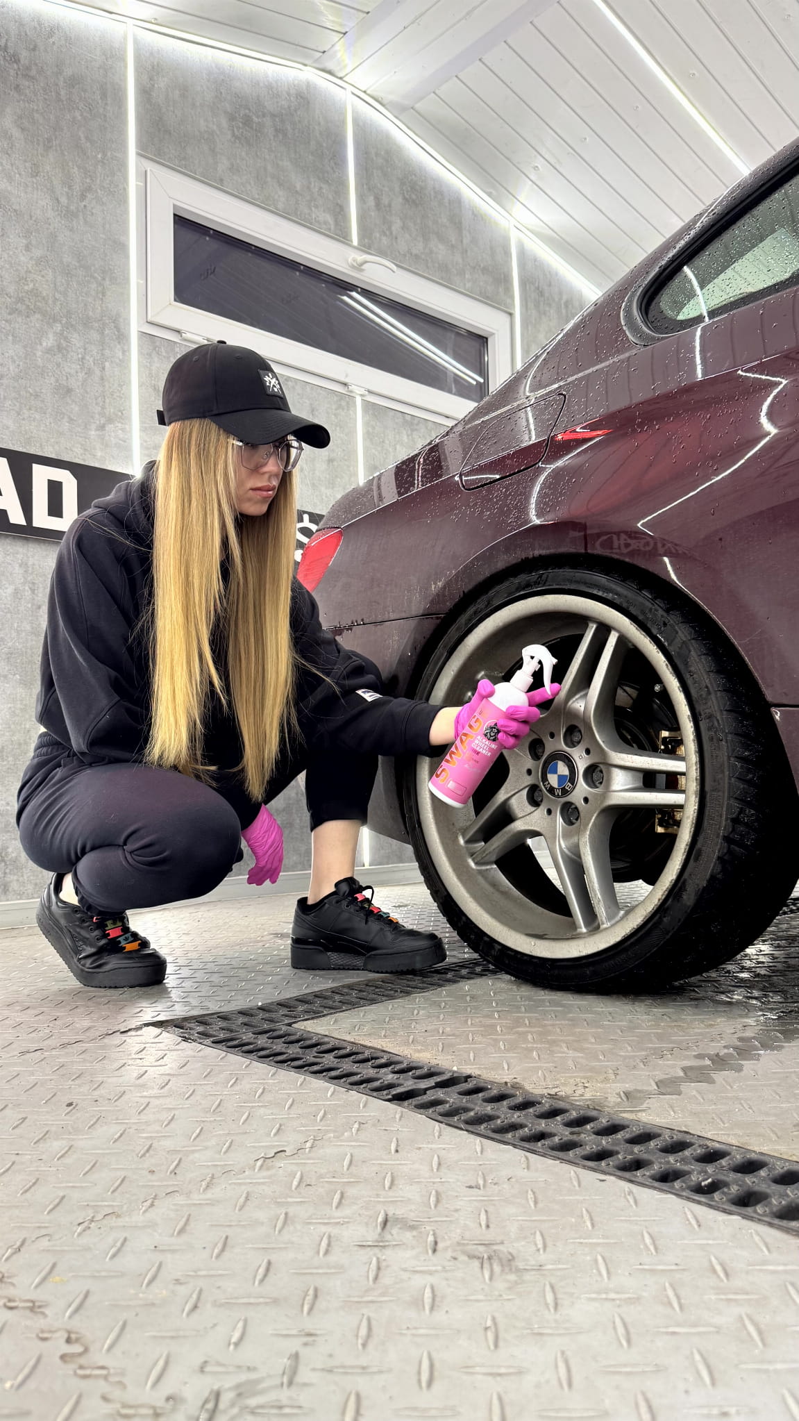 Swag LADY ALKALINE WHEEL CLEANER PINK / 500ml | Alloy Wheel Cleaner | Ready to Use - Image 5