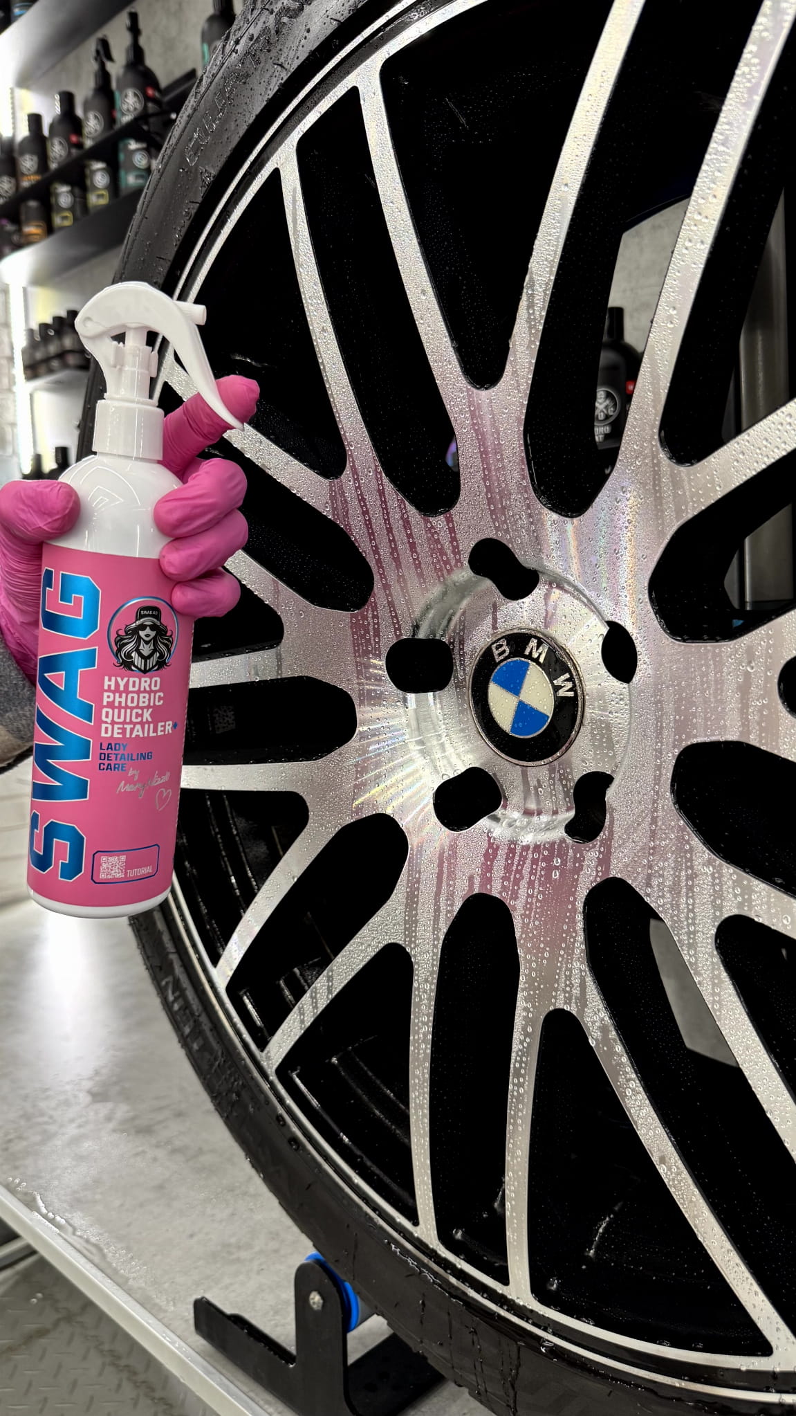 Swag LADY HYDROPHOBIC QUICK DETAILER+ / 500ml | Paint Protection | Hydrophobic Effect | Depth and Slickness of Paint - Image 4