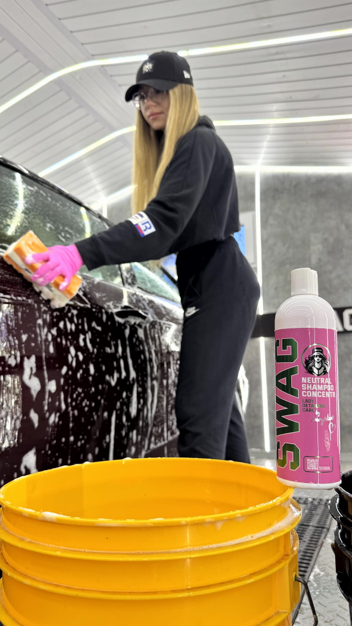 Swag LADY NEUTRAL SHAMPOO CONCENTR | NEW FORMULA / 500ml | Coating-Safe | Thick Foam | Neutral pH - Image 3