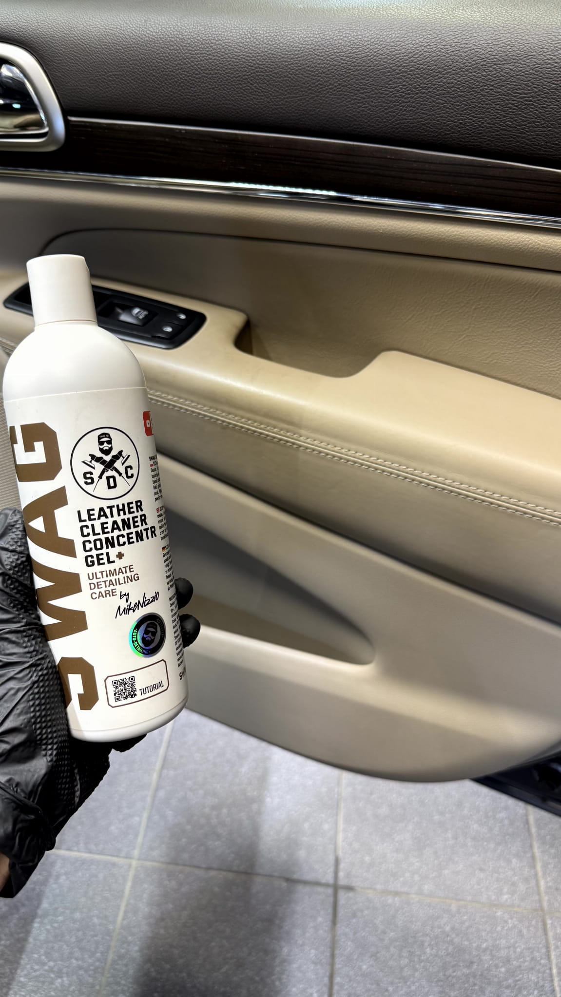 Swag LEATHER CLEANER CONC. GEL+ V.3 1:20 / 500ml | Pure Leather | Concentrated | Leather Scent - Image 3