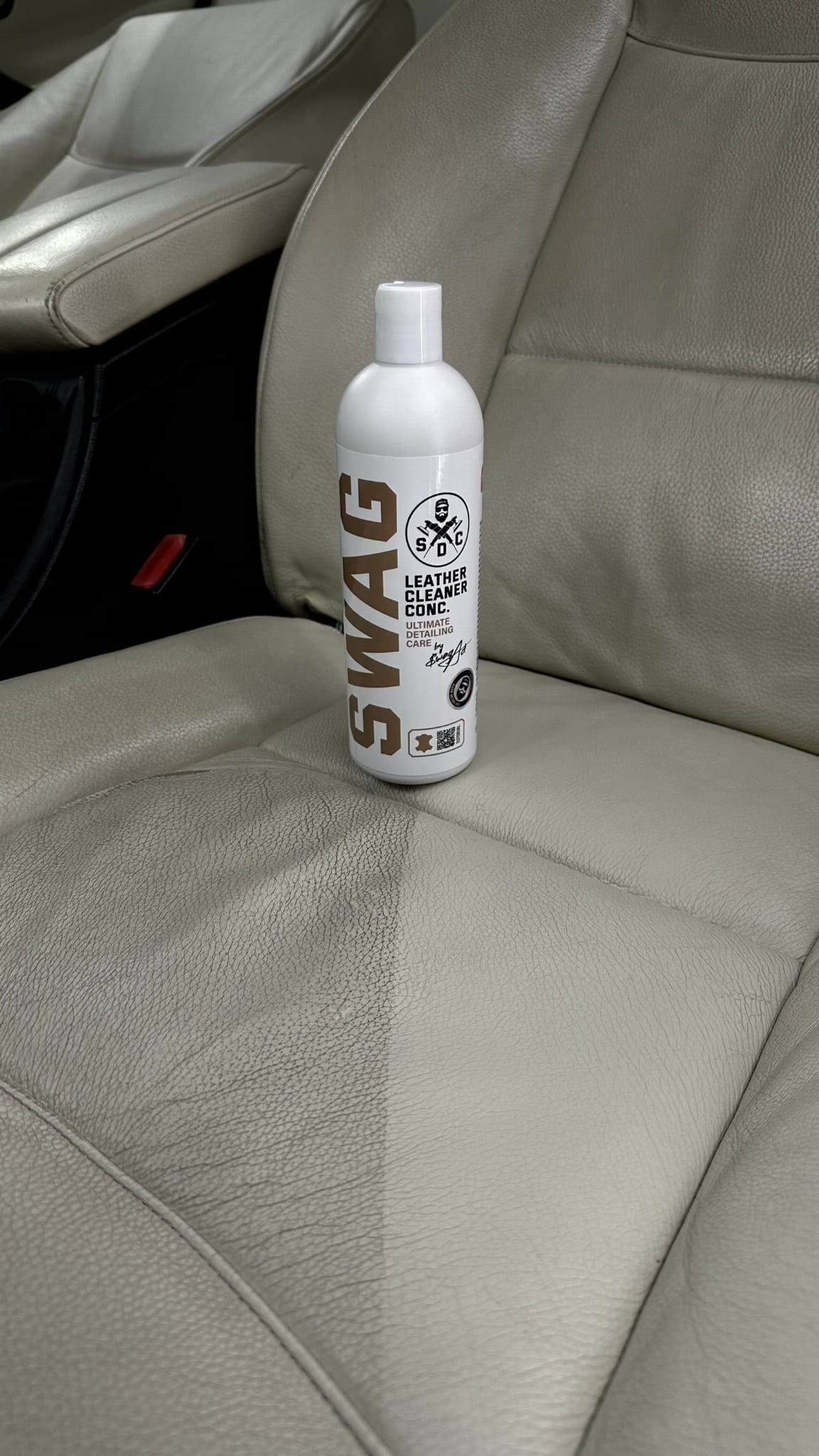 Swag LEATHER CLEANER CONC. GEL+ V.3 1:20 / 500ml | Pure Leather | Concentrated | Leather Scent - Image 7