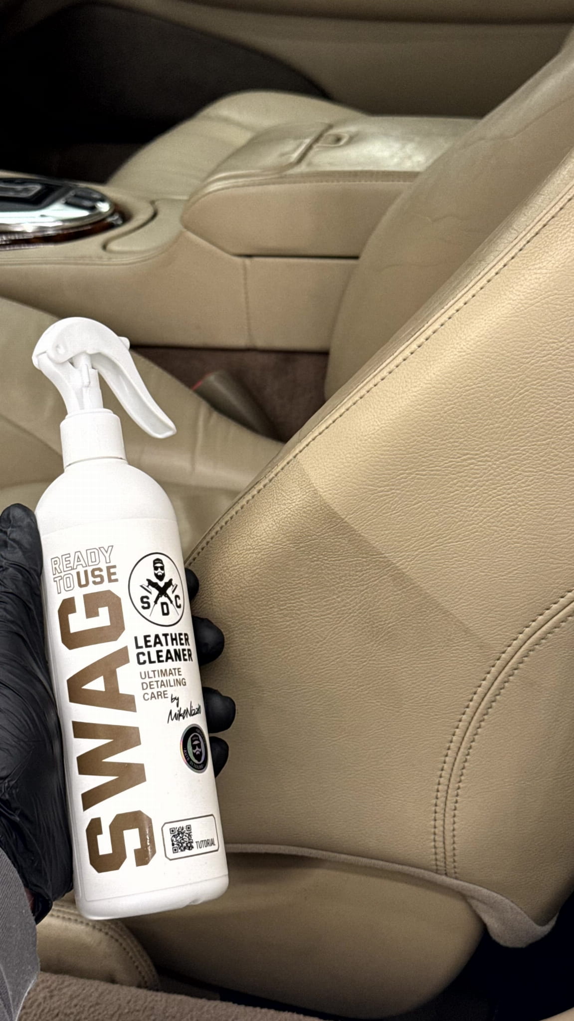 Swag LEATHER CLEANER RTU / 5L | Ready to Use | Clean Leather | Safe | Matte Finish - Image 5