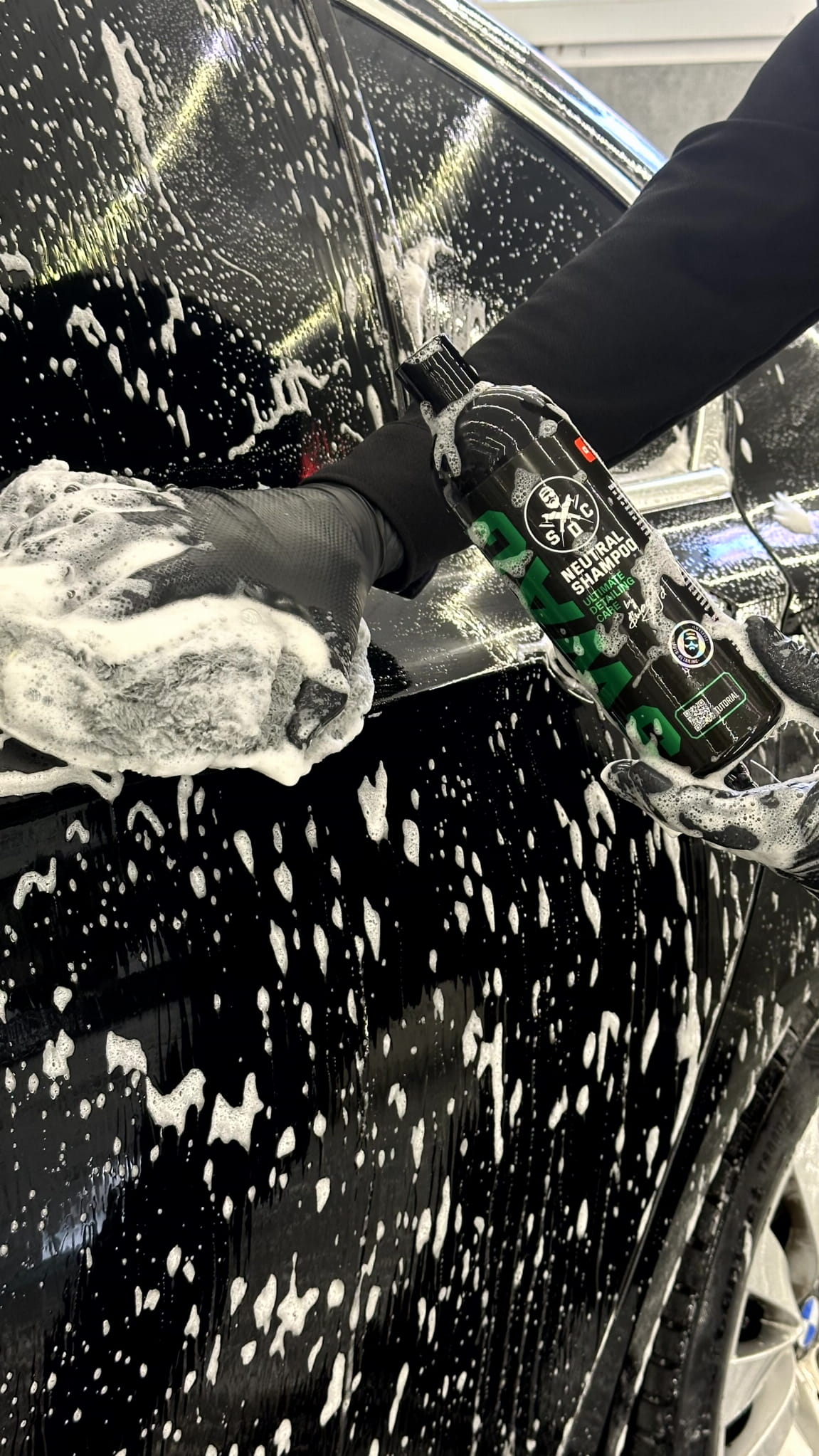 Swag EXTERIOR SET | NEUTRAL SHAMPOO | NEUTRAL FOAM | ALKALINE WHEEL CLEANER GEL+ | EXTERIOR PLASTIC TIRE DRESSING | HYBRID WAX | + accessories - Image 4
