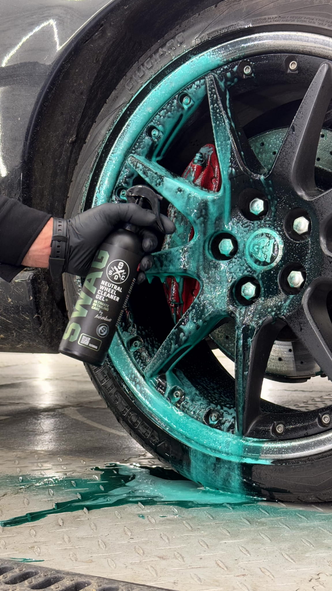Swag NEUTRAL WHEEL CLEANER GEL+ / 500ml | Alloy Wheel Cleaner | Neutral pH | Coating Safe - Image 3