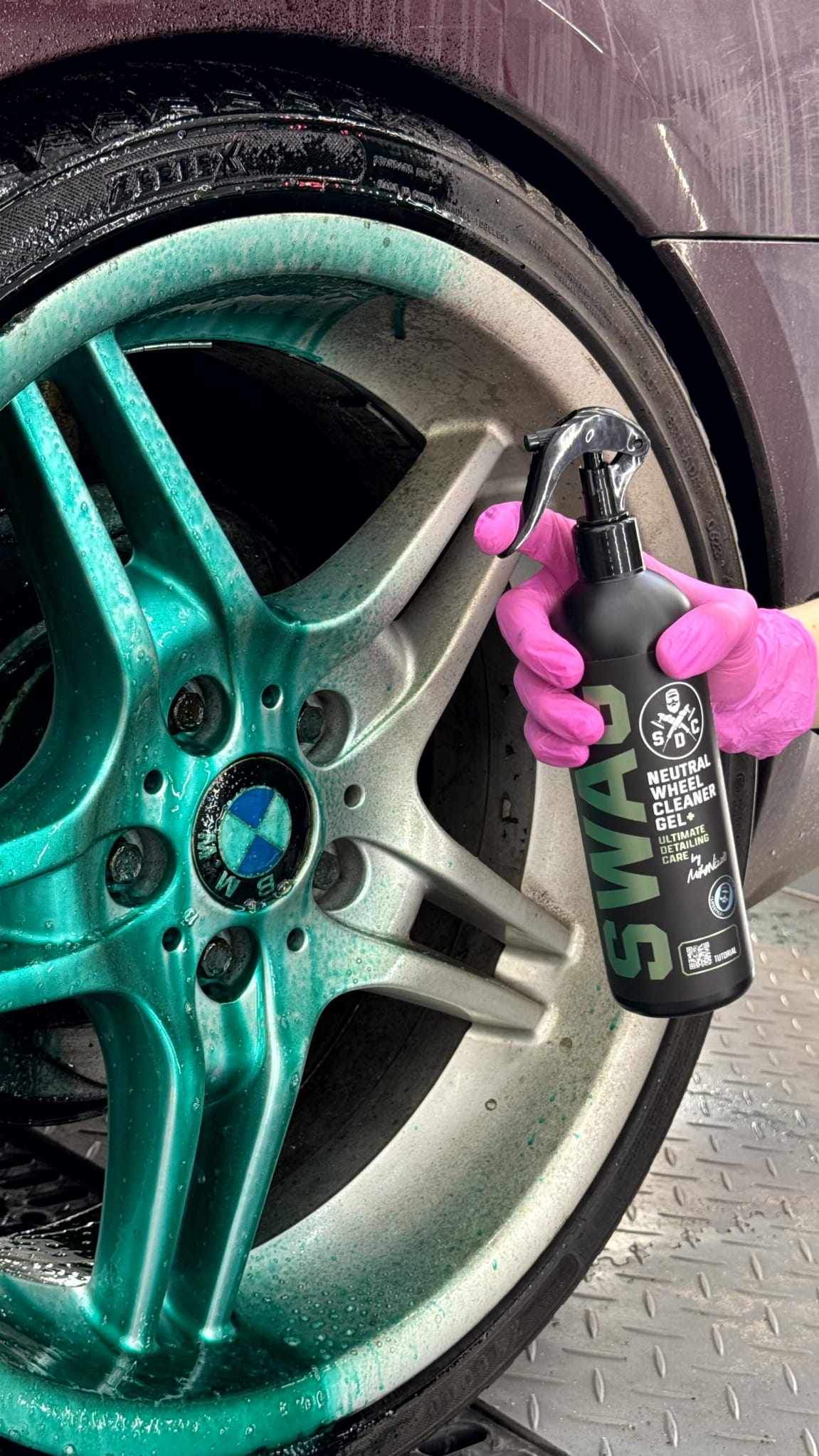 Swag NEUTRAL WHEEL CLEANER GEL+ / 500ml | Alloy Wheel Cleaner | Neutral pH | Coating Safe - Image 5