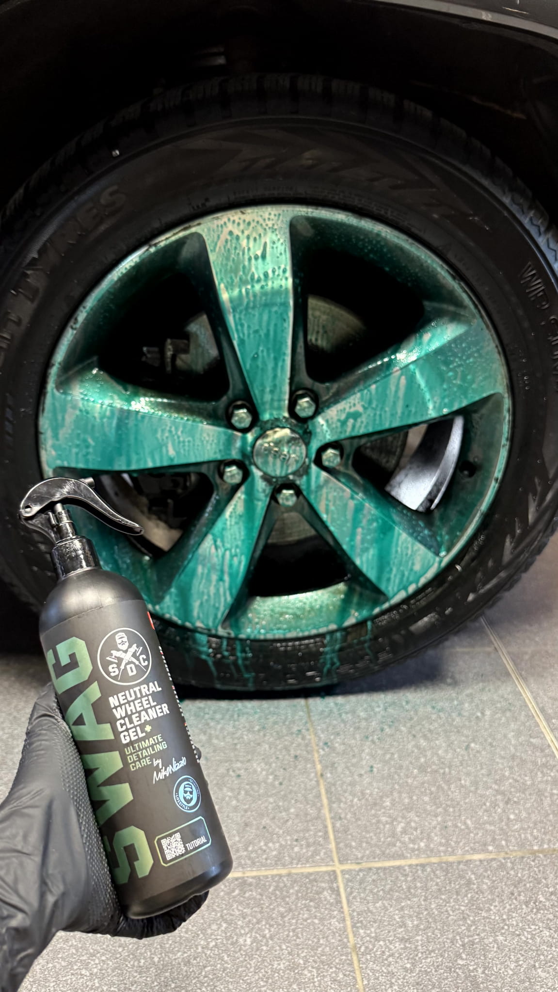 Swag NEUTRAL WHEEL CLEANER GEL+ / 500ml | Alloy Wheel Cleaner | Neutral pH | Coating Safe - Image 6