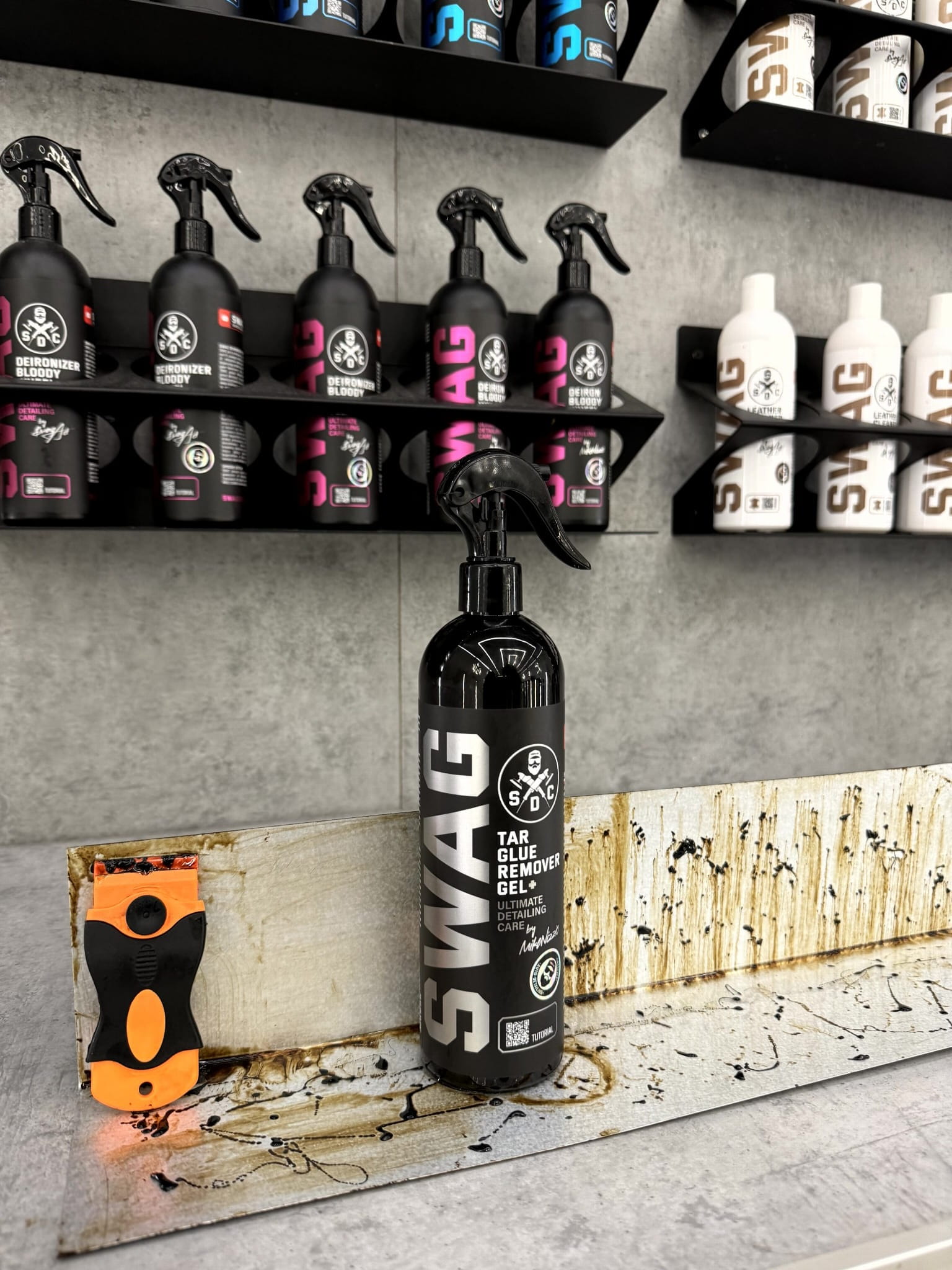 Swag TAR GLUE REMOVER GEL+ V.2 / 500ml | Decontamination | Removes Asphalt, Grease, and Glue | Gel Formula - Image 4