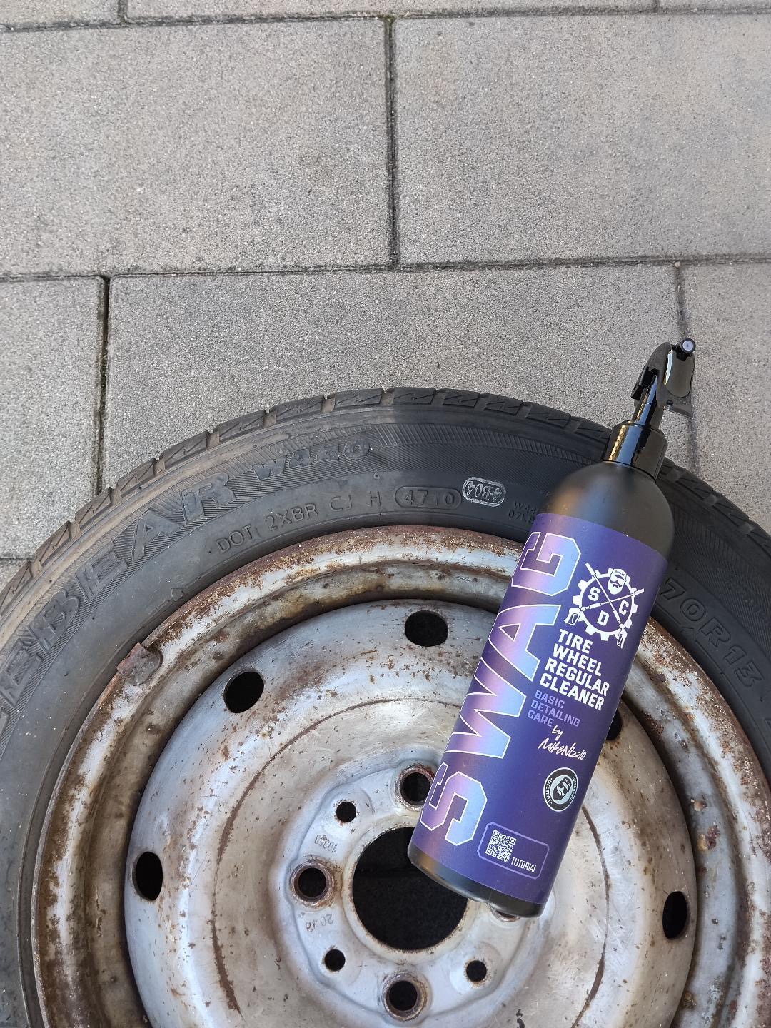 SWAG BASIC Tire & Wheel Regular Cleaner / 500ml | Alloy Wheel Cleaner | Cleans Tyres Too - Image 6