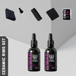 Swag CERAMIC RIMS SET / 100ml | Ceramic Coating for Rims | Hydrophobic | Protection for Years | + accessories