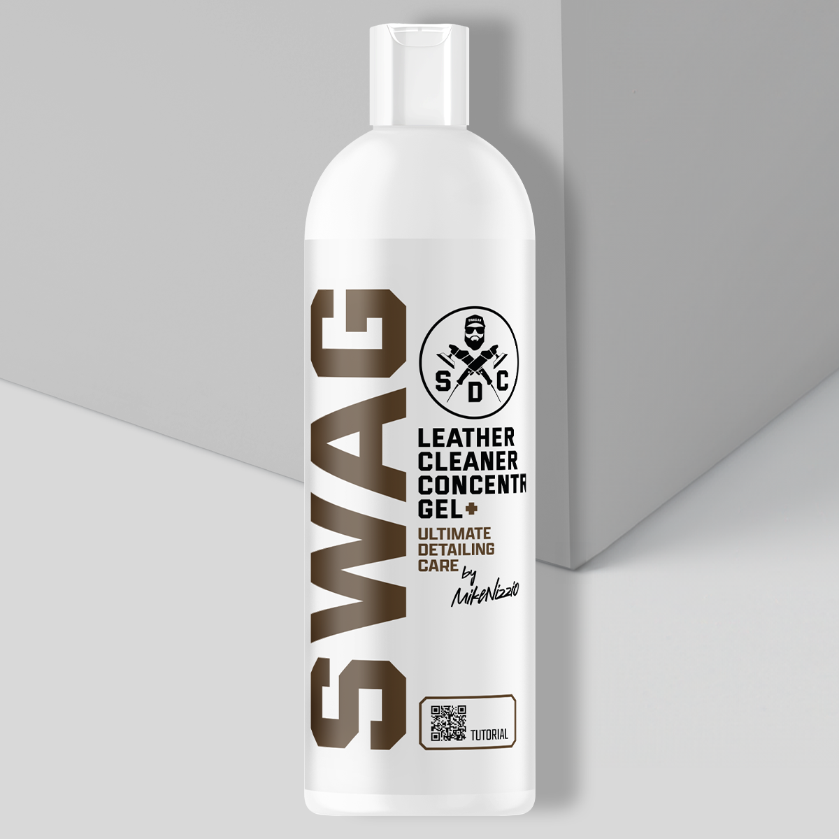 Swag LEATHER CLEANER CONC. GEL+ V.3 1:20 / 500ml | Pure Leather | Concentrated | Leather Scent