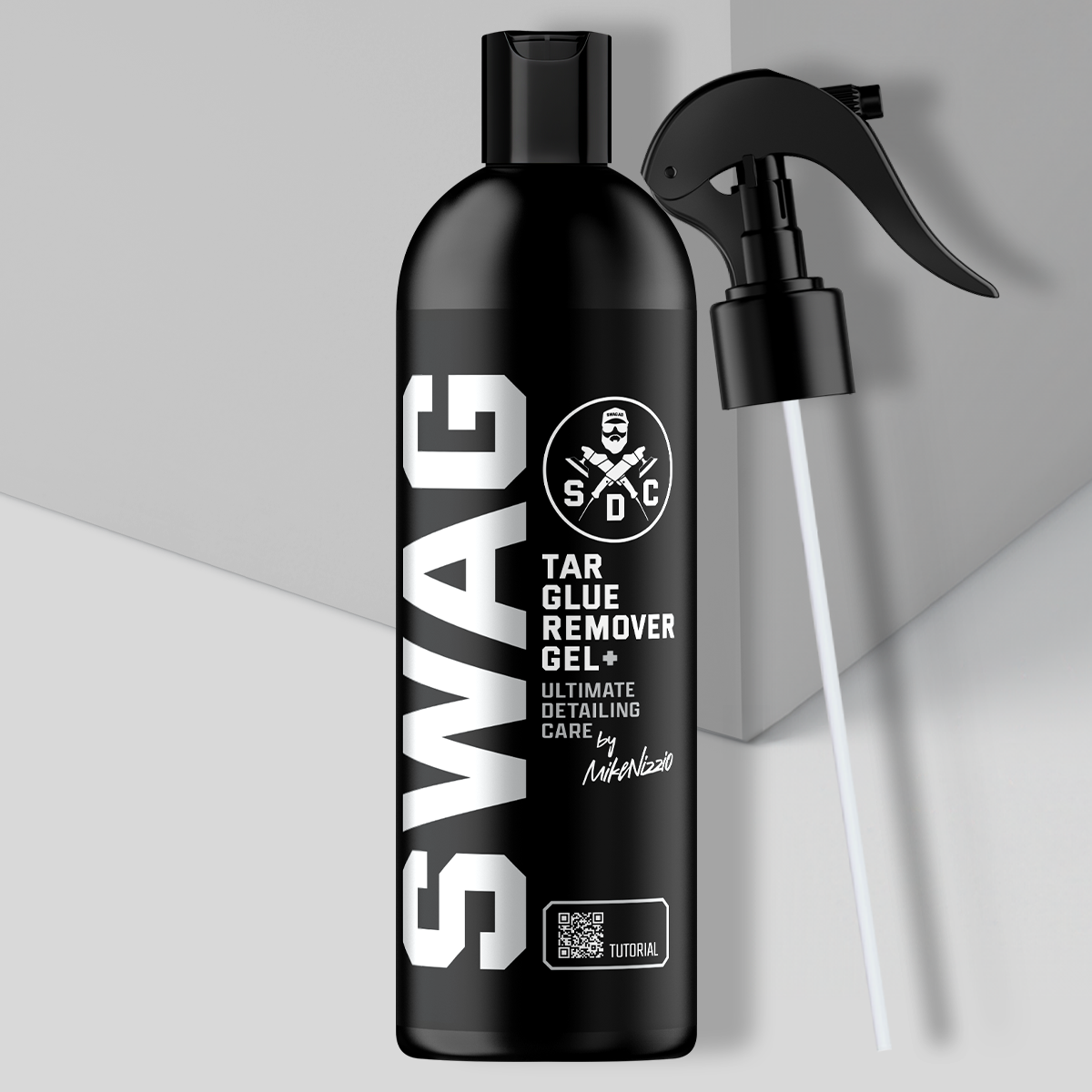 Swag TAR GLUE REMOVER GEL+ V.2 / 500ml | Decontamination | Removes Asphalt, Grease, and Glue | Gel Formula