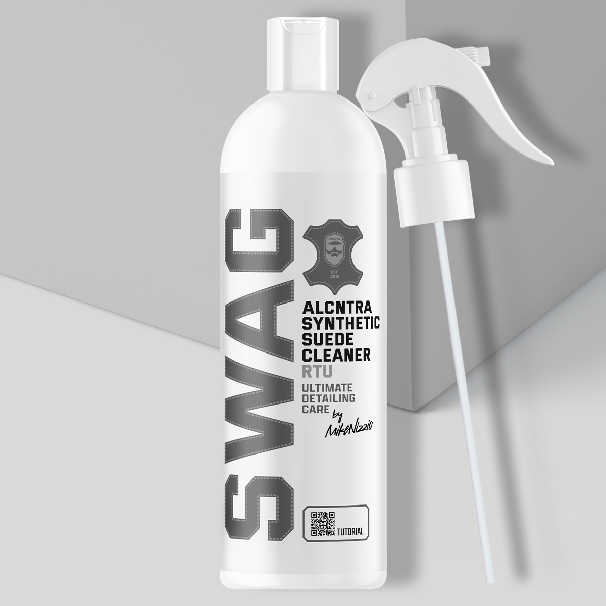 Swag ALCNTRA SYNTHETIC SUEDE CLEANER RTU / 500 ml | Ready to Use | Alcantara Cleaning | Safe | Synthetic Suede