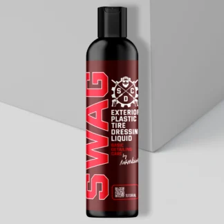Swag BASIC EXTERIOR PLASTIC TIRE DRESSING Gel+ V.3 / 250ml | Protects Plastics and Tires | Hydrophobic Properties | Satin Finish