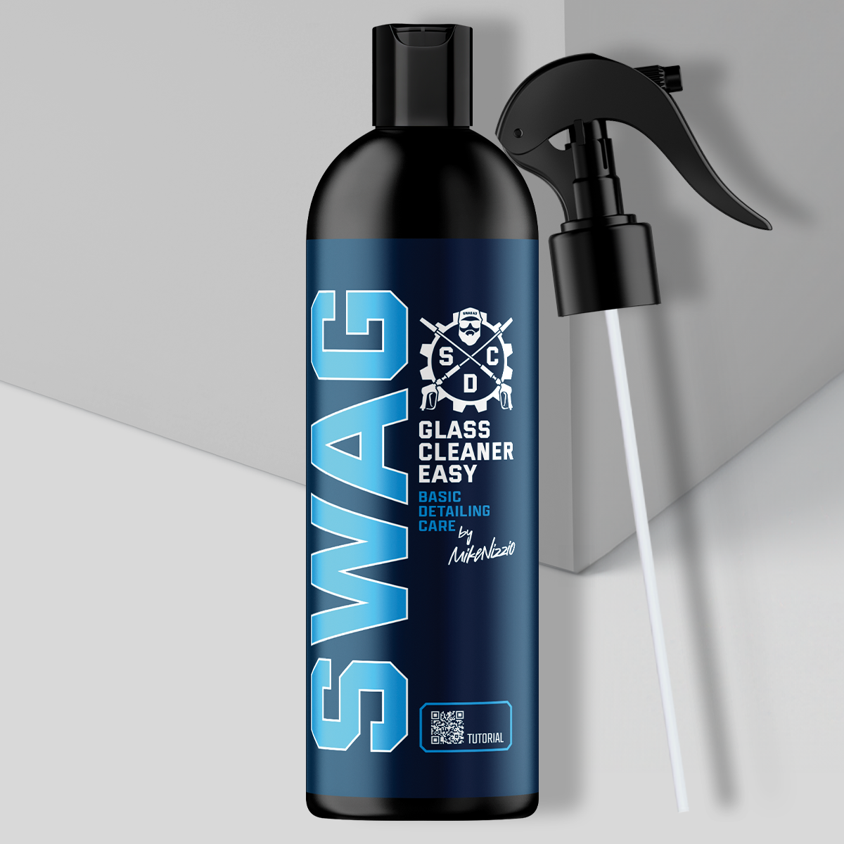 Swag BASIC GLASS CLEANER EASY / 500ml | Streak-Free Clean Glass | Degreaser | Antistatic