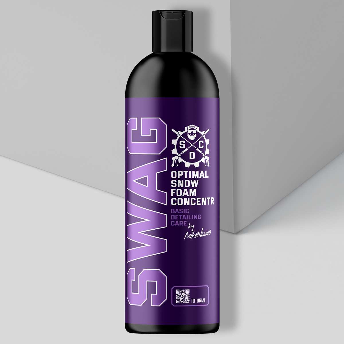 SWAG BASIC Optimal Snow Foam Concentrate / 500ml | Active Snow Foam | Alkaline pH | Regular Wash