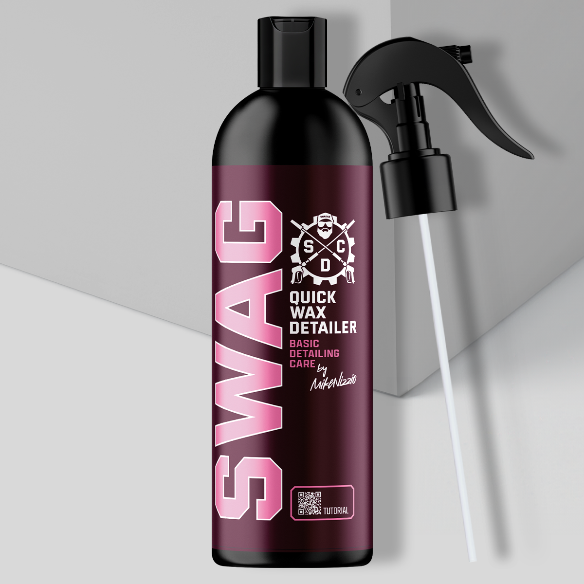 Swag BASIC QUICK WAX DETAILER / 500ml | Maintenance | Hydrophobic Effect | Paint Depth and Slickness