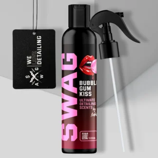 Swag BUBBLE GUM KISS / 150 ml | Car Fragrance + Hanging Air Freshener | Long-lasting fragrance | Bubble gum