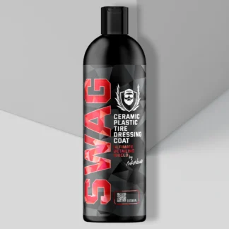 Swag CERAMIC PLASTIC TIRE DRESSING COAT / 500ml | Protects Plastic and Tires | Ultra Hydrophobic | Satin Finish | Long-Lasting Protection
