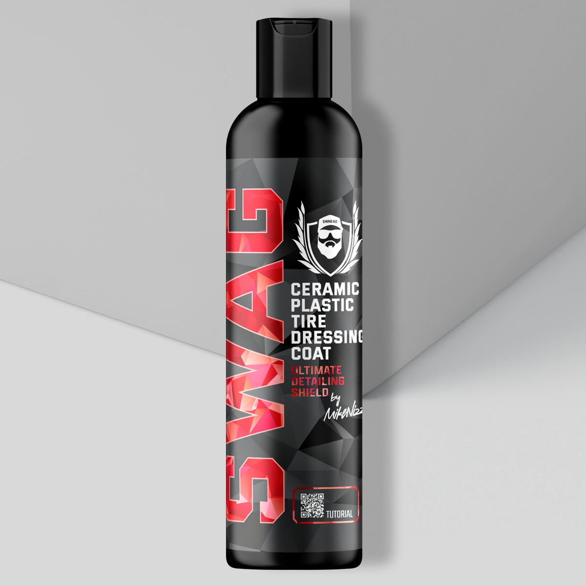Swag CERAMIC PLASTIC TIRE DRESSING COAT / 250ml | Protects Plastic and Tires | Ultra Hydrophobic | Satin Finish | Long-Lasting Protection