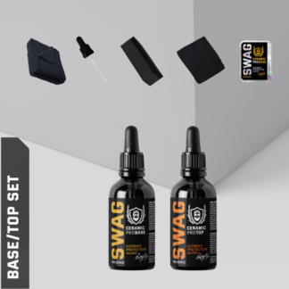 Swag CERAMIC PRO BASE 9H + CERAMIC PRO TOP / 50ml | Ceramic Coating | Hydrophobic | Protection for Years | + accessories