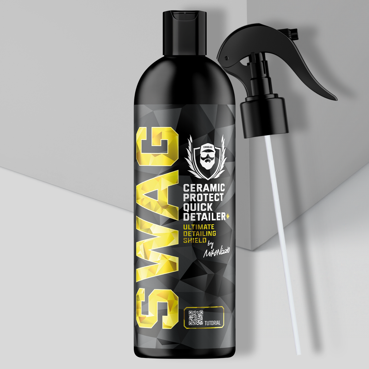 Swag CERAMIC SiO2 PROTECT QUICK DETAILER / 500 ml | Ceramic Quick Detailer | Paint Protection | Enhanced Gloss & Surface Slickness