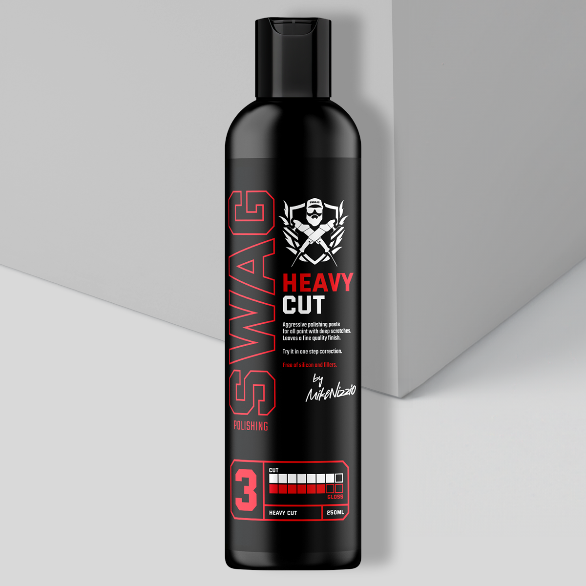 Swag HEAVY CUT V.2 / 250ml | Polishing Compound | Deep Scratch Remover