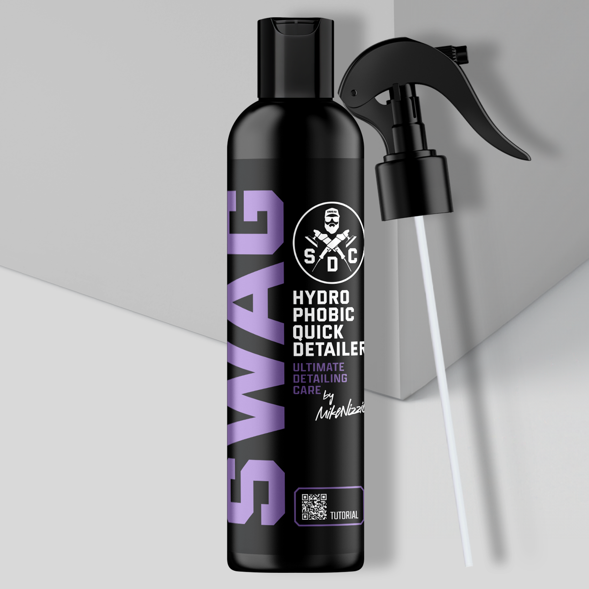 Swag HYDROPHOBIC QUICK DETAILER+ / 250ml | Maintenance | Hydrophobic Effect | Depth and Slickness of Paintwork