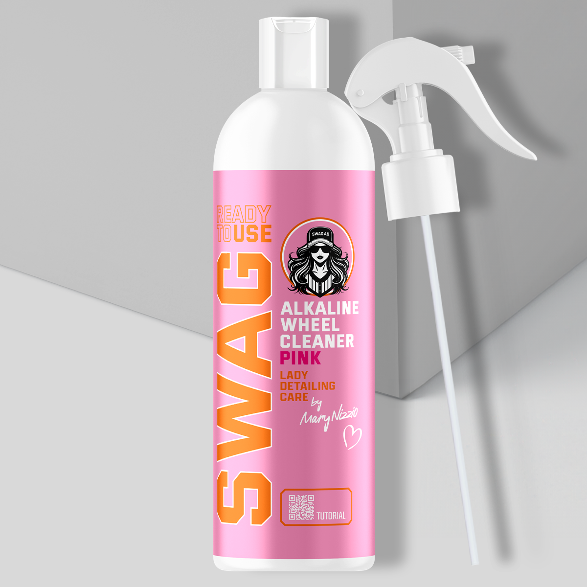 Swag LADY ALKALINE WHEEL CLEANER PINK / 500ml | Alloy Wheel Cleaner | Ready to Use - Image 2