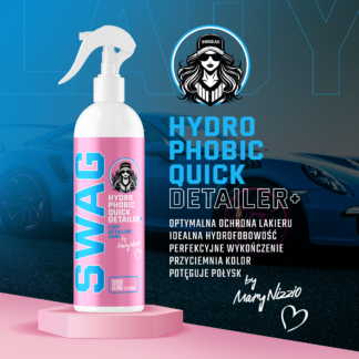 Swag LADY HYDROPHOBIC QUICK DETAILER+ / 500ml | Paint Protection | Hydrophobic Effect | Depth and Slickness of Paint