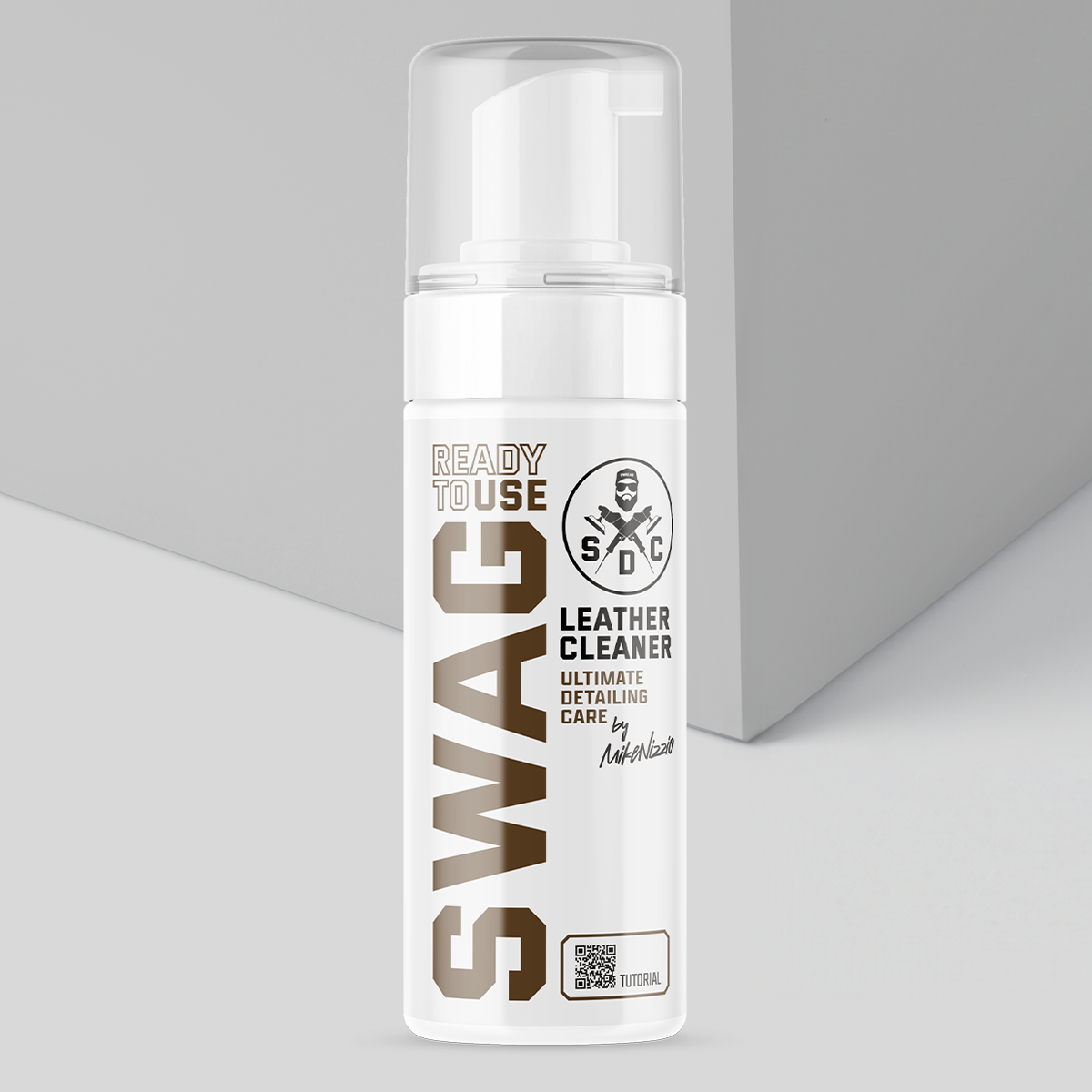 Swag LEATHER CLEANER RTU / 150ml + FOAMER | Ready to Use | Clean Leather | Safe | Matte Effect