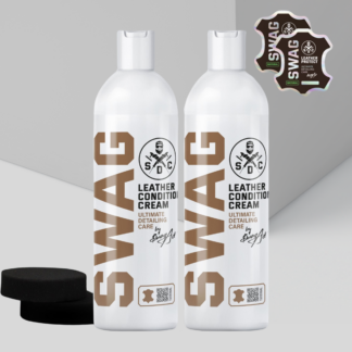 Swag LEATHER CONDITIONER CREAM SET / 1000ml | Leather Conditioning | Protection Against Cracking | Color Enhancement