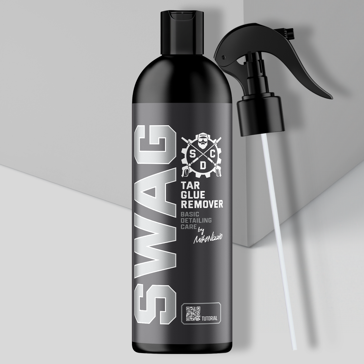 Swag BASIC TAR GLUE REMOVER / 500ml | Removes Black Spots: Asphalt, Grease, and Adhesive