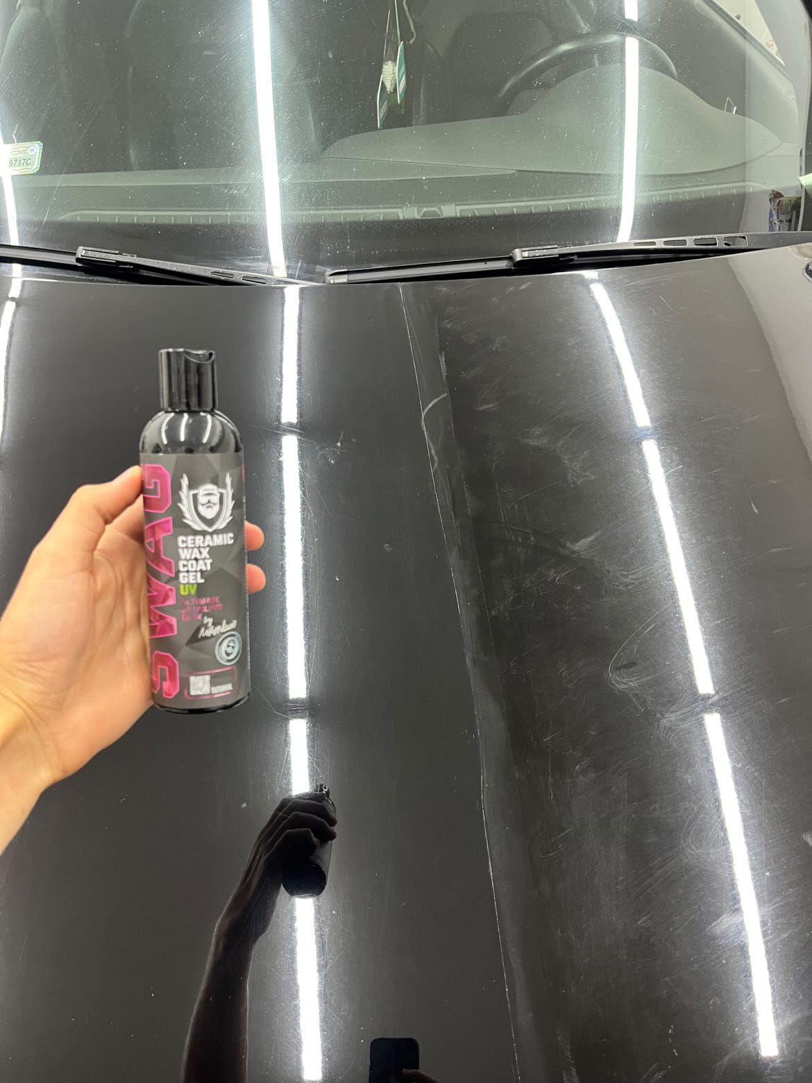 Swag CERAMIC WAX COAT GEL UV / 500ml | SiO₂ Gel Coating | Unmatched Application Precision | Ceramic Protection | Wet Look Effect + FREE - Image 5